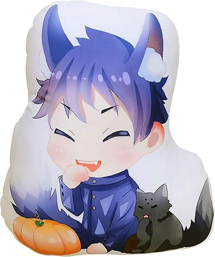 Amazon 呪術廻戦 抱き枕 伏黒 恵 ぬいぐるみ クッション 背あて 両面プリント 人気 アニメ キャラ かわいい ふわふわ 高弾性 快適 柔らかい 触り心地いい 萌えグッズ アニメグッズ プレゼント ギフト 高さ約50cm 抱き枕 オンライン通販