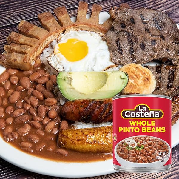 LA COSTENA WHOLE PINTO BEANS, 19.75 OZ (076397031002)