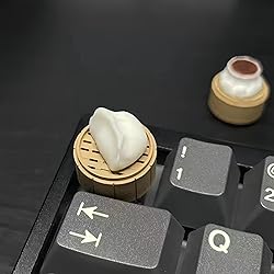 FKZ Cute 3D Steamed-Dumpling Keycap,Custom