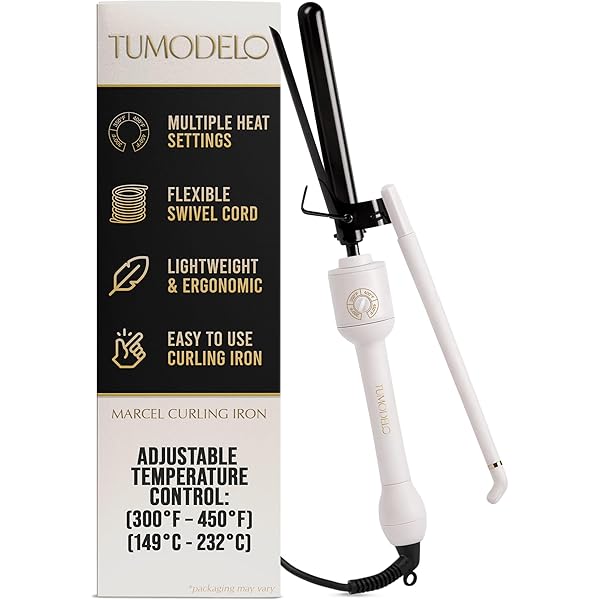 Amazon.com: CREATE ION Grace Curl Hair Curling Wand 1 Inch