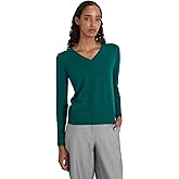 Style Republic 100% Pure Cashmere V-Neck Women's Sweater forestM