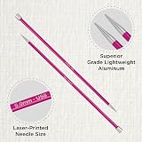 KnitPro Zing Single Pointed Needles 10" 5.00mm view 2