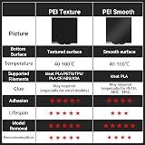 UniTak3D PEI Build Plate 235mm for Flashforge Adventurer 5M AD5X Double Sided view 4