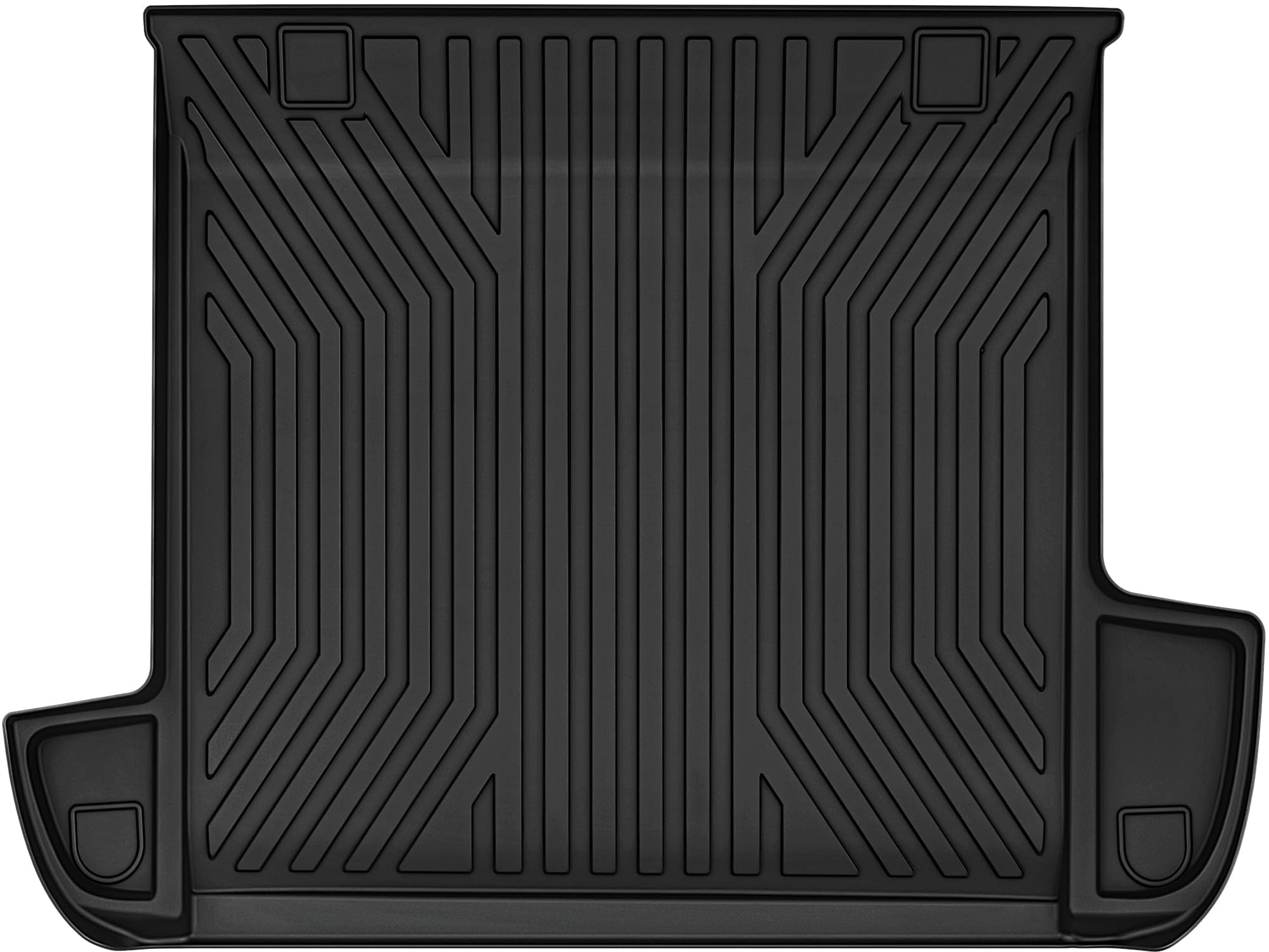 OEDRO Cargo Liner Fit for 2010-2024 Toyota 4Runner Standard Cargo Mats (No 3rd Seat or No Sliding Cargo Deck), All Weather Protection Custom Fit 4Runner Cargo Trunk Liners Image