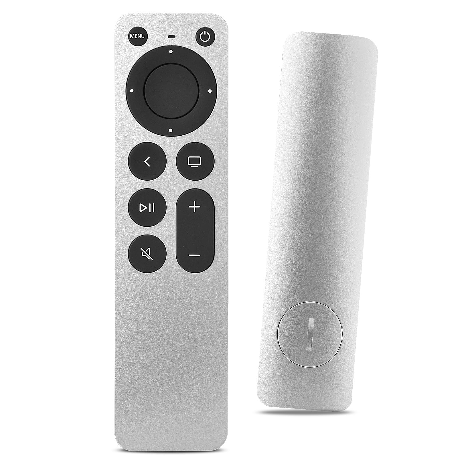 Photo 1 of Replacement Remote Control for All Apple TVs: for Apple 4K/ Gen 1 2 3 4/ HD A2169 A1842 A1625 A1427 A1469 A1378 A1218 with TV Control Function