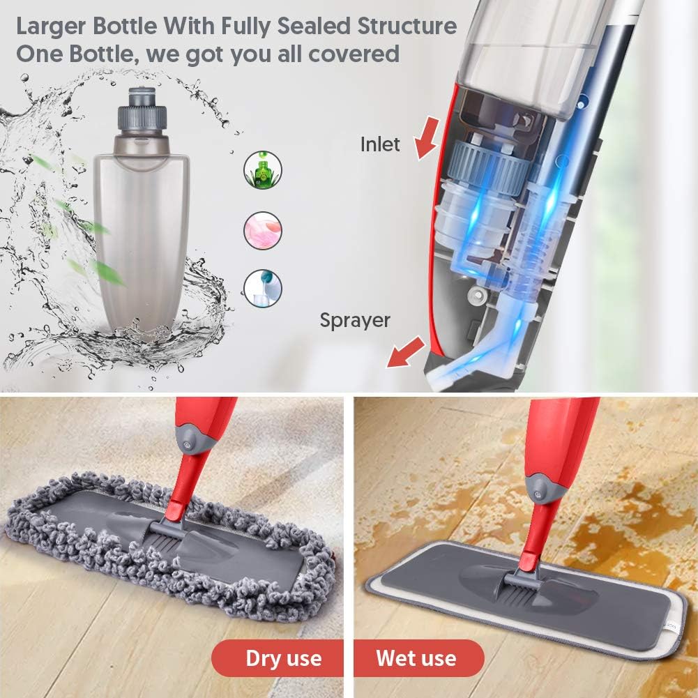Microfibre Spray Floor Mop - Image 3