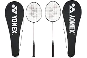 Yonex GR 303 Saina Nehwal Edition Badminton Racket 2021 Professional Beginner Practice Racket with Full Cover Steel Shaft - Pack of 2