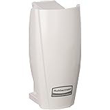 Rubbermaid Commercial Products 1793547 TCell Automated Odor-Controlling Aerosol Air Care System, Fanless, White