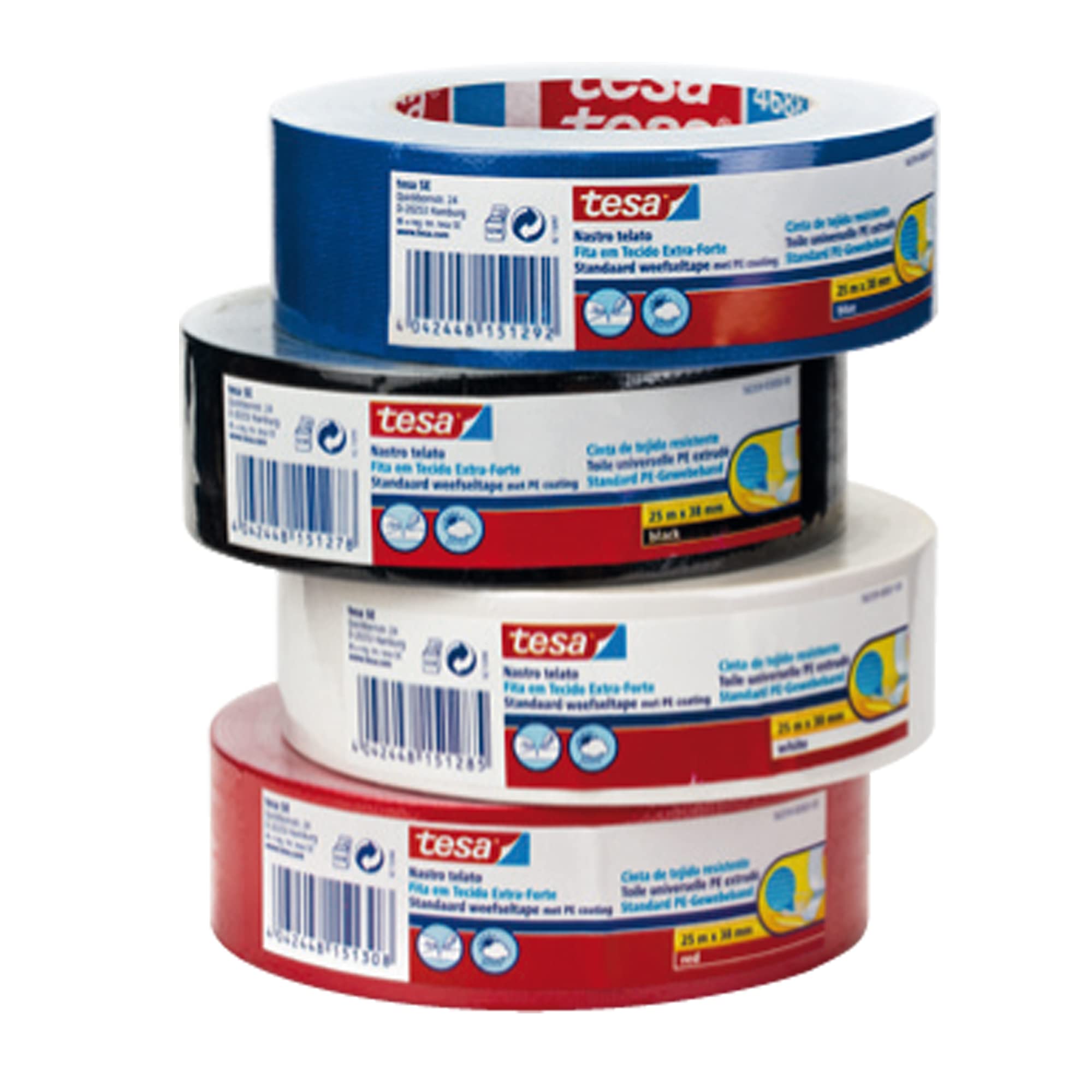 Tesa 56359-00003-00 Laminated Canvas Adhesive Tape/Pet Laminated 55 Mesh (4688)