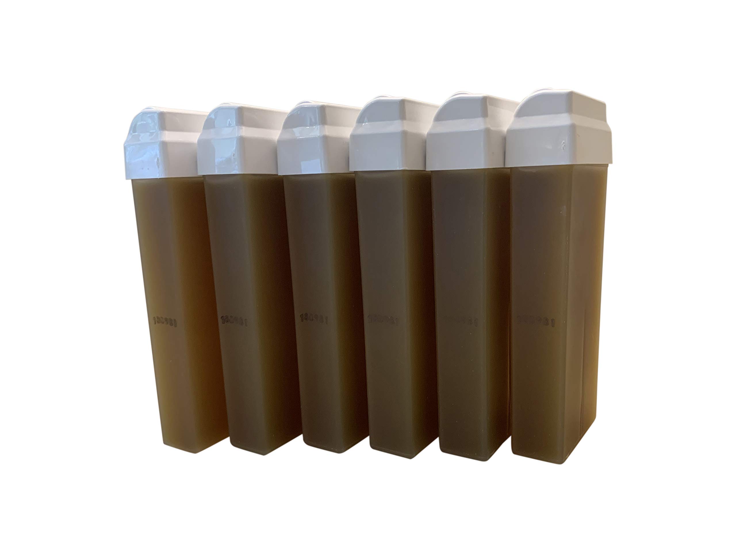 Techspa Honey Roll On Wax Cartridges for Body Hair Removal (Pack of 6)