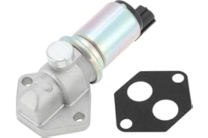 FUELHOOD Idle Air Control Valve for Ford F-150 1997-2004 Fuel Injection Idle Air Control Valve IAC W/Gasket for Lincoln Navigator 1998-2004 No.F75Z9F715AA/F75Z9F715AB