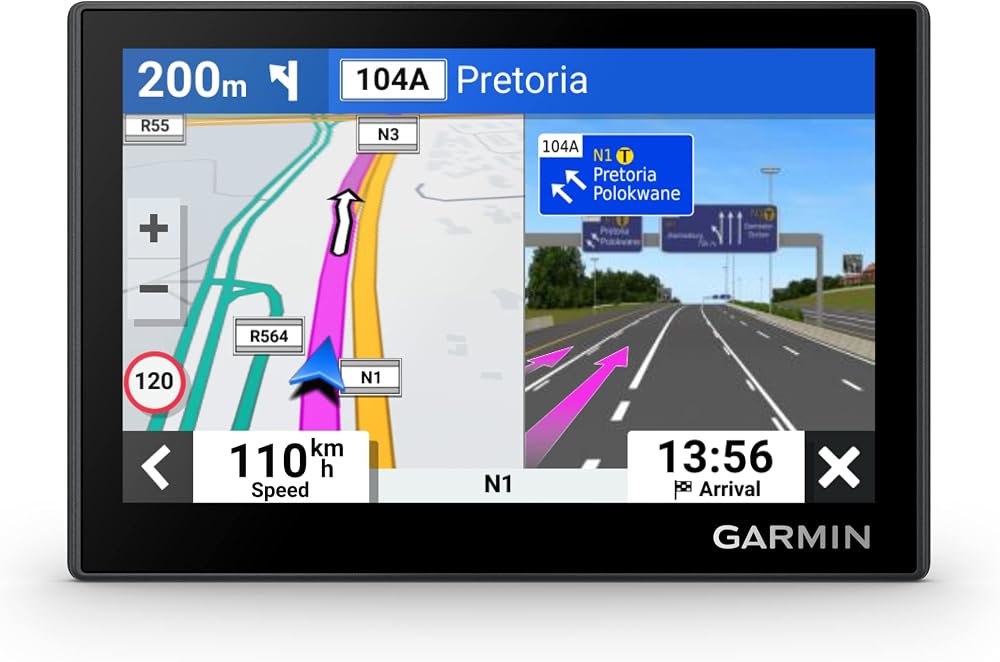 Garmin Drive 53 GPS Sat Nav 5 inch EU Maps Live Traffic Driver Alerts
