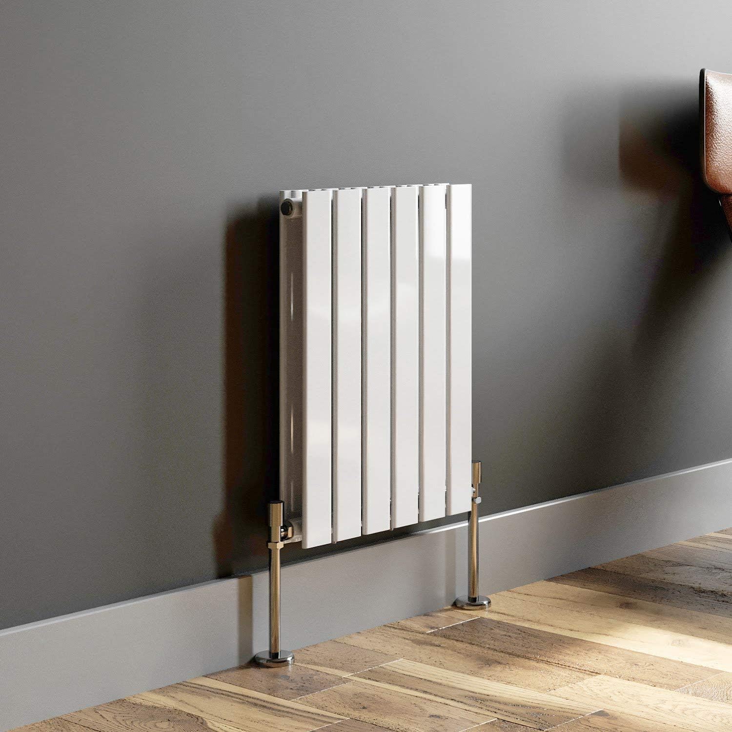 DuraTherm Designer Radiator Horizontal White Flat Panel Rads Double