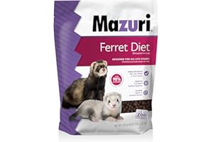Mazuri | Ferret Food | 5 Pound (5 LB) Bag