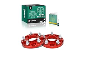 YHTAUTO 5x4.5 Hub Centric Wheel Spacers 15mm Compatible with Nissan & Infiniti Models, Altima, Rogue, Sentra, Murano, QX60, Q50, QX50, 5x114.3mm Tire Spacers w/12x1.25 Studs 66.1mm Hub Bore 5 Lug 2PCS