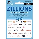 Zift Zillions of Gifts Physical Gift Card