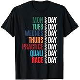 Race Week Countdown Motorsport Fanatic Racing Day Enthusiast T-Shirt
