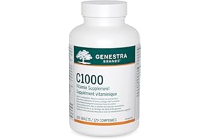Genestra Brands - C1000-1,000 mg Ascorbic Acid per Tablet - 120 Tablets
