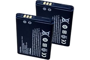 Cakriolos 2-Pack Backup Battery for Steelseries Arctis Pro Wireless, Siberia 800, 840, 61298RX Headsets, H Wireless Gaming Headset 160240 Battery Rechargeable