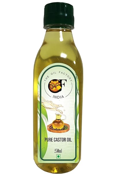 The Oil Factory Cold Pressed 100% Pure Castor Oil - 250 Ml
