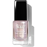 LONDONTOWN Shimmer Nail Highlighter - Multi-Dimensional Iridescent Finish Nail Polish Treatment, Vegan Cruelty Free, Shimmery Gold Soft Pink, Sunkissed - .40fl oz