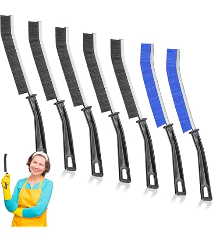3 Pcs Crevice Cleaning Brush For Household Use, Hard...