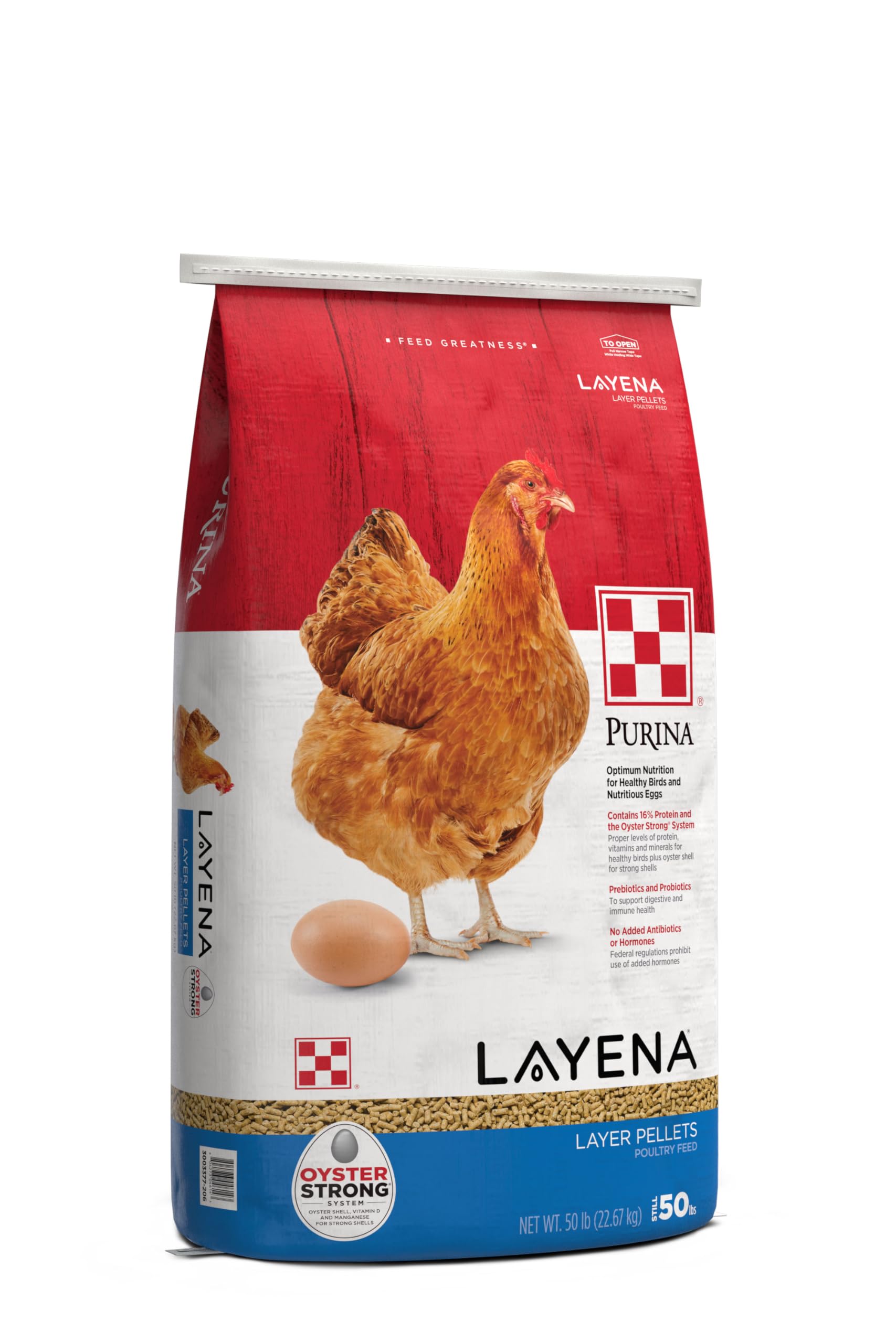 Purina, Layena Pellets, Chicken Feed for Laying