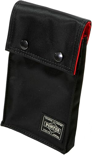 Amazon ポーター エルファイン Porter L Fine 赤 黒 Porter Ils共同企画 モバイル ポーチ L 黒赤 赤黒 Mobile Pouch L Iphone 8 Plus Iphonex Iphone11 Iphone12 Lyd3 ブラック 裏地 レッド Black Backing Red Porter Ils共同企画