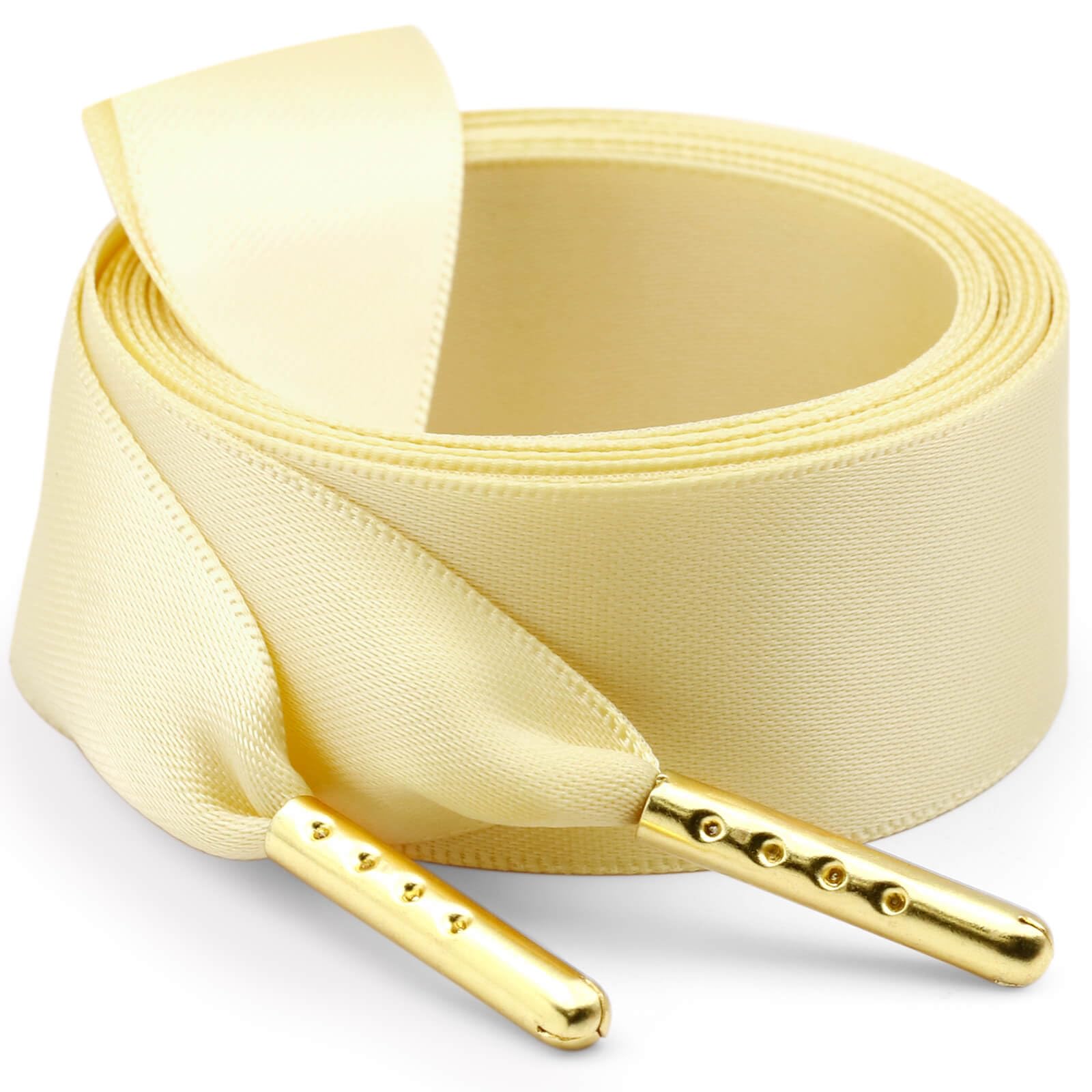 WEGOODZF Ribbon Satin Sneakers Shoelaces: 2 Pair