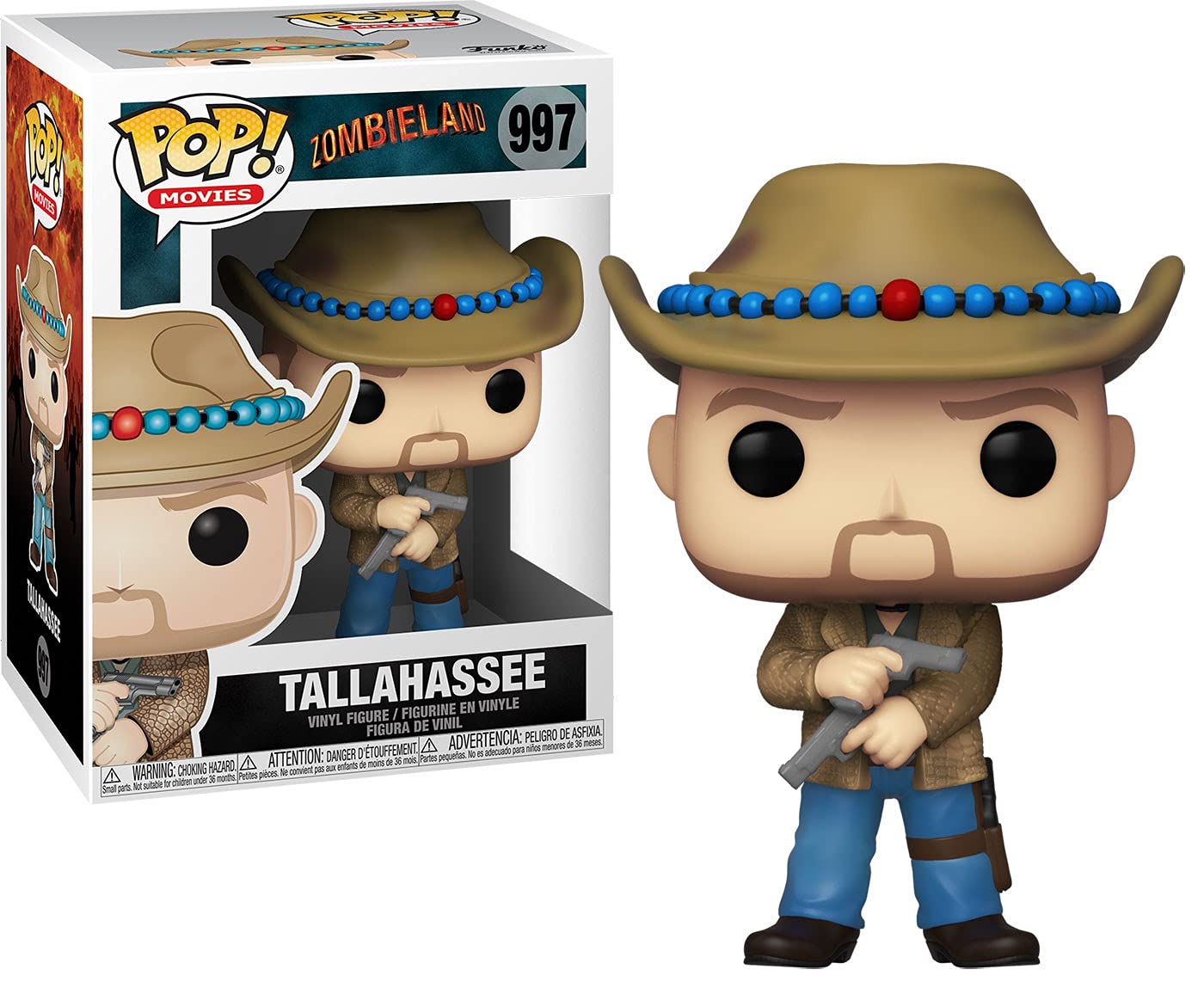 Funko POP! Movies: Zombieland-Tallahassee Collectible Toy - Collectable Vinyl Figure - Gift Idea - Official Merchandise - Toys for Kids & Adults - Movies Fans - Model Figure for Collectors