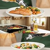 WERTIOO 4 Pack Olive Oil Dispenser Bottles, 500ml Glass Set with Funnels view 5