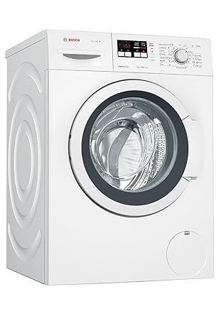 Bosch 7 kg Fully-Automatic Front Loading Washing Machine (WAK20163IN, White)