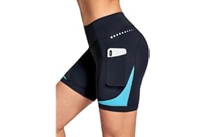baleaf 4D Padded Bike Shorts Women Cycling Underwear Gel Padding Pockets