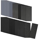 51-Sheets Sandpaper Assortment, 9 x 3.6 Inch Wet Dry Sand Paper, 100/120/180/240/320/400/600/800/1000/1500/2000/2500/3000/5000 Grit Sanding Sheets for Automotive Car Paint Metal Wood Furniture Crafts