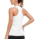 MoFiz Women's Golf Tennis Polo Shirt Sleeveless 1/4 Zip Collarless Racerback Pickleball Tank Tops Quick Dry Athletic T-Shirt