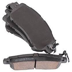 TRQ Front Brake Pads Ceramic Compatible with