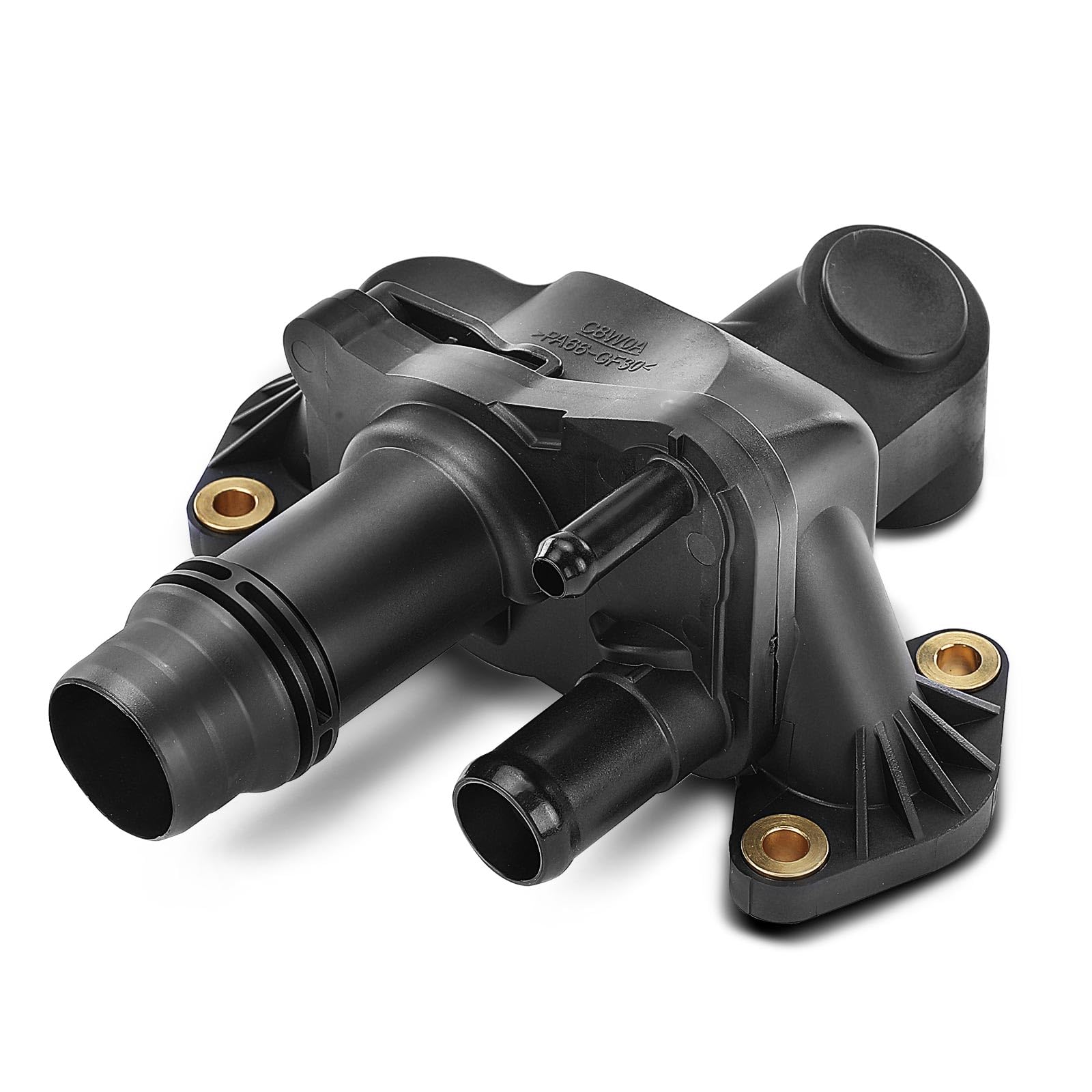 Frankberg 1x thermostat Housing Compatible with Ra.nge Ro.ver IV L405 3.0L 2012-2024 Ra.nge Ro.ver Sport L494 3.0L 2013-2024 Replace# LR073372