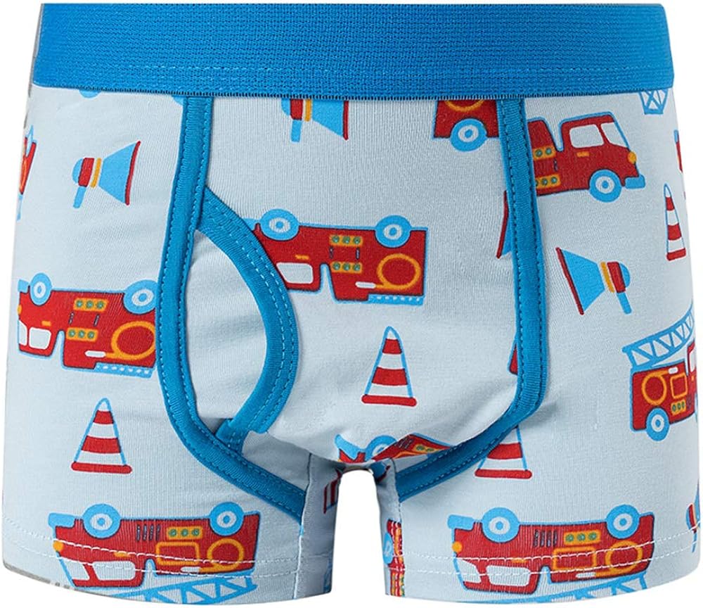 Mailey 2-12y Boys Briefs Kids Soft Cotton Underwear, Toddler Shorts, Breathable Panties: Clothing
