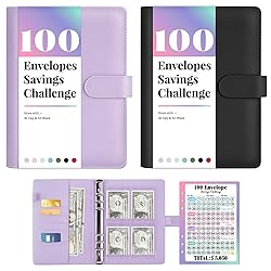 2PCS 100 Envelopes Money Saving Challenge, Savings