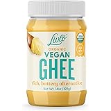 Livlo Organic Vegan Ghee - Plant Based Butter - No Refrigeration Necessary - Dairy Free, Soy Free, Gluten Free Substitute to 
