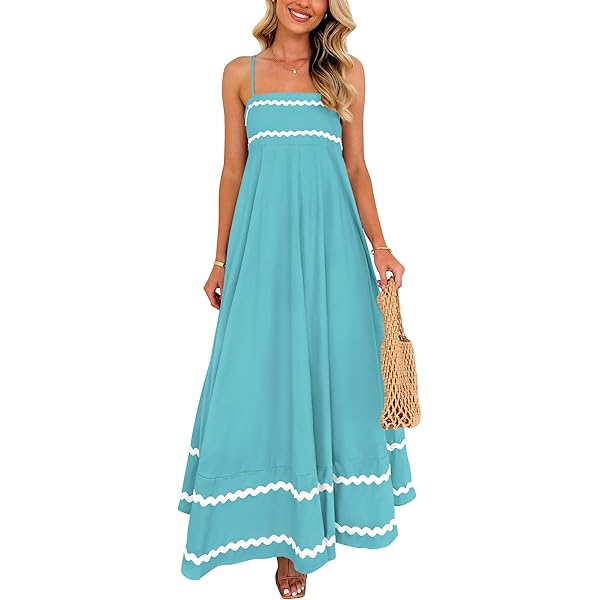 Vestido Rojo Mujer Verano Vestido Largo De Verano Para Mujer