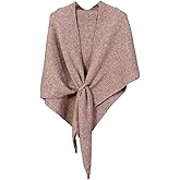 Shawls Wraps Women Triangle Sweater Scarf Warm Wool Blend Pashmina Cape Cold Weather Neck Warmer Winter Fall Accessory