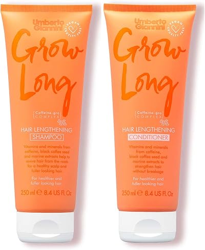 Umberto Giannini Grow Long Shampoo & Conditioner Duo 2 Pack Vegan Cruelty Free