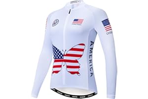 HIMYBB Women's Biking Jersey Long Sleeve Cycling Shirt Top Lady Bike Jerseys