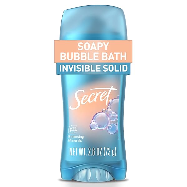 SECRET FRESH ANTIPERSPIRANT DEODORANT FOR WOMEN, 72HR BREATHABLE...