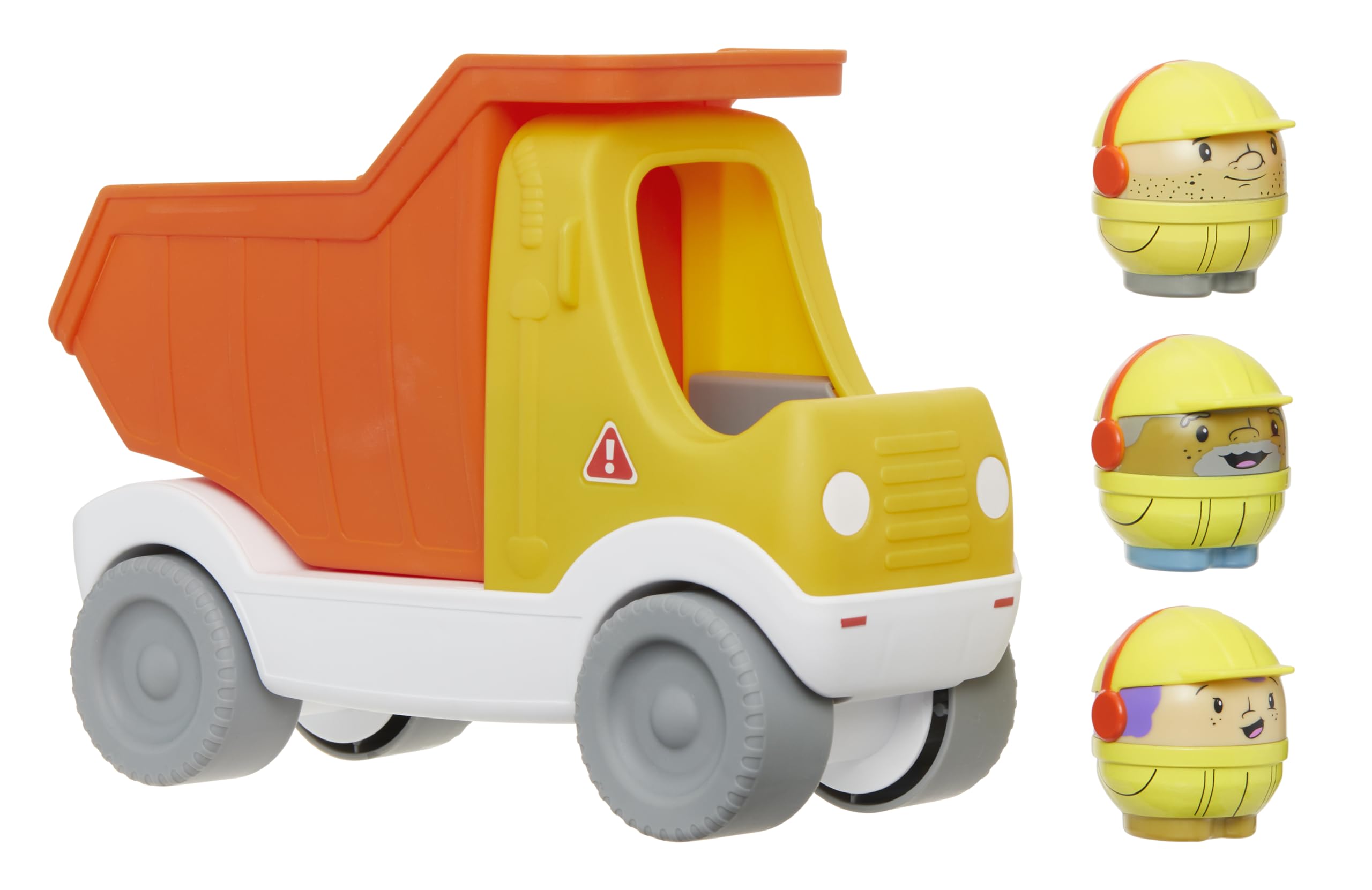 little tikes Toddle Tots Haul Away Dump Truck - Toddler Playset - Dump Truck & 3 Character Figures for Pretend Play - Toy for Toddlers and Kids - Suitable for Girls and Boys Ages 1-5 Years
