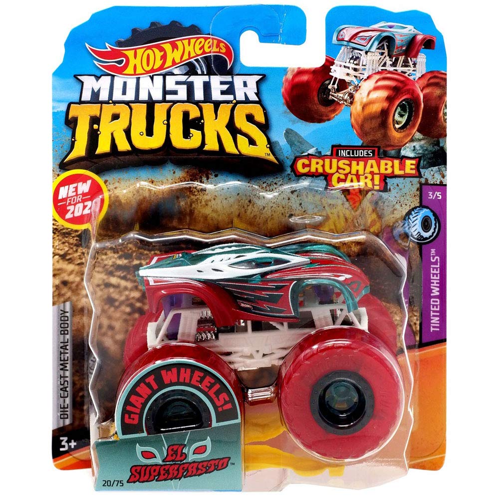 Buy Hot Wheels Monster Trucks 1:64 