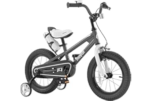 RoyalBaby Kids Bike Freestyle Classic & EZ Balance Pedal Switchable Bicycle, 12 14 16 18 Inch, 3-10 Years Toddler to Big Kids