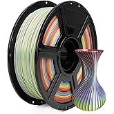 FLASHFORGE Silk PLA Filament 1.75mm, 3D Printer Filament 1kg (2.2lbs) Spool, Smooth and Silky Texture 3D Printing Filament, D