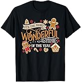 It's The Most Wonderful Time of Year Christmas Gingerbread T-Shirt